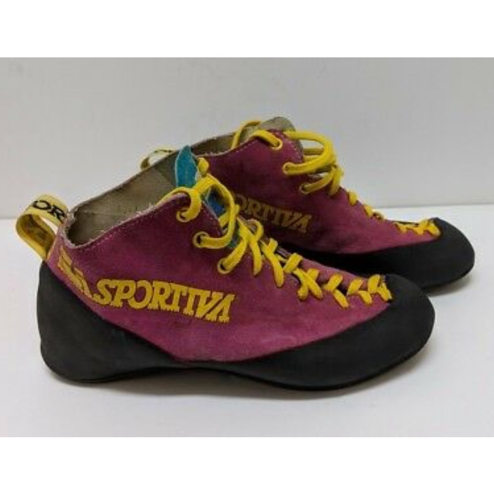 La Sportiva Vintage Rock Climbing Shoes Sz 40 (EU)